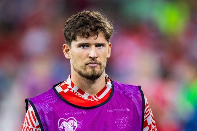 19 06 2023, Lucerne, swisspoor arena, European Qualifiers Switzerland Romania, 21 goalkeeper Gregor Kobel Switzerland Lucerne swisspoor arena Lucerne Switzerland  Copyright: xJustPictures.ch VedranxGalijasx