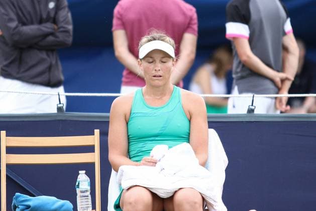 Ilkley Tennis Club, England, June 19th 2023: Maddison Inglis during the W100 Ilkley against Katrina Scott at Ilkley Tennis Club (Sean Chandler SPP) Copyright: xSeanxChandlerx xSPPx spp-en-SeChSp-W100 Ilkley - Katrina Scott v Maddison Inglis - Ilkley Tennis Club-8
