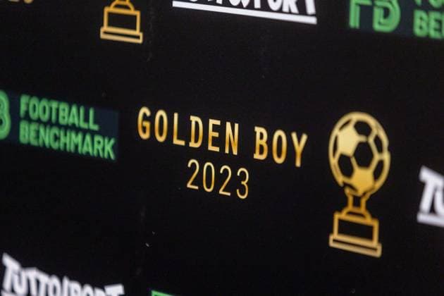 Foto Stefano Porta LaPresse 20-06-2023 Milano, Italia - Cronaca - Gallerie d™Italia. Lancio Globale dell™indice dei 100 giocatori golden boy di Tuttosport June 20, 2023 Milan, Italy - News - Galleries of Italy. Global launch of the index of the 100 golden boy players of Tuttosport  Copyright: xStefanoxPorta LaPressex