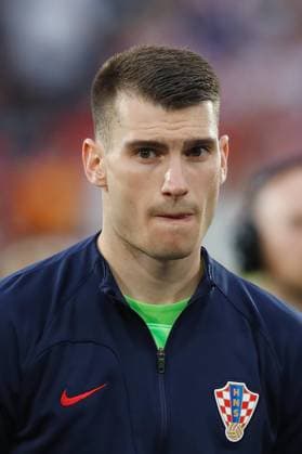 Dominik Livakovic (CRO), JUNE 18, 2023 - Football Soccer : UEFA Nations League final match between Croatia 0 (PK 4-5) 0 Spain at the Stadion Feijenoord De Kuip in Rotterdam, Netherlands. Noxthirdxpartyxsales  (222190992)
