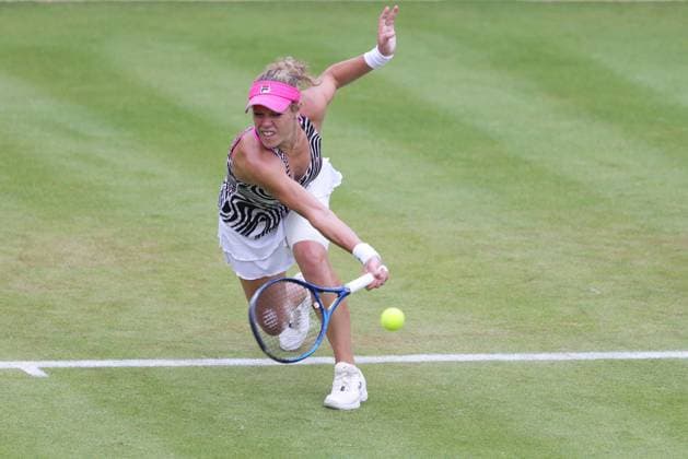 Laura Siegemund, GER, during first round at 2023 bett1 Open in Berlin, 20 06 2023