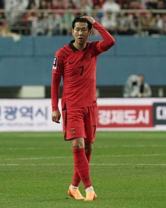 (230620) -- DAEJEON, June 20, 2023 -- Son Heungmin is seen during a friendly match between South Korea and El Salvador in Daejeon, South Korea, June 20, 2023. (Photo by Xinhua) (SP)SOUTH KOREA-DAEJEON-FOOTBALL-FRIENDLY MATCH-SOUTH KOREA VS EL SALVADOR JamesxLee 