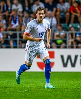Tallinn, Estonia - June 20 : Deman Olivier of Belgium during the European Qualifiers EURO 2024 qualification match between Estonia and Belgium on June 20, 2023 in Tallinn, Estonia, 20 06 2023 ( Estonia v Belgium - European Qualifiers PhotoNews Panoramic 