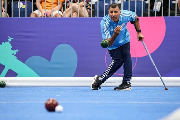 Bilder des Jahres 2023, Sport 06 Juni Sport Themen der Woche KW25 Sport Bilder des Tages June 20, 2023, Berlin, Germany: A Bocce athlete from Iraq competes during the Special Olympics Summer World Games Berlin 2023 in Messe conference centre. The 2023 Berlin Games hosts 7000 athletes with learning disabilities from nearly 190 countries. Special Olympics is an international charity which aims to include individuals with learning disabilities into the realm of Olympic sports. Berlin 2023 is the biggest sporting as well as charitable event of 2023. Berlin Germany - ZUMAs197 20230620_zaa_s197_154 Copyright: xDominikaxZarzyckax