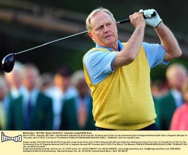 Golf, Masters in Augusta, Day 1