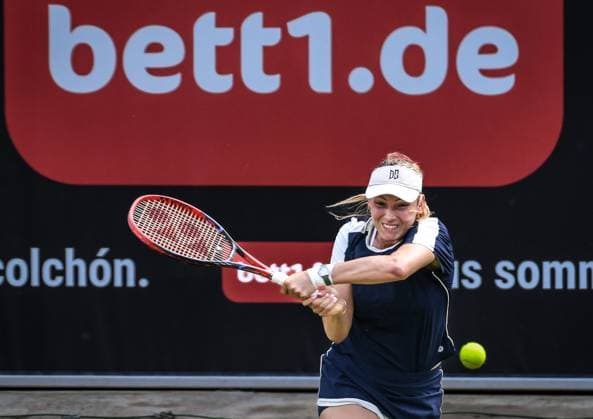 21 06 2023, xlakx, sports tennis, WTA Tour 2023 in Berlin emspor, v l Donna Vekic Croatia Berlin
