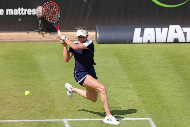 Donna Vekic, CRO, during second round at 2023 bett1 Open in Berlin, 21 06 2023
