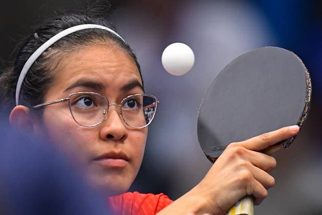 Table Tennis, CAC, Mexico vs Costa Rica,