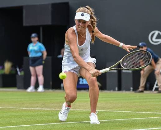 22nd June 2023; Edgbaston Priory Club, Birmingham, England: Rothesay Classic Birmingham, Day 4; Magdalena Frech (POL)  ActionPlus12522363 GodfreyxPitt