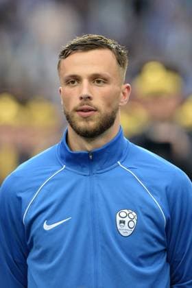 DAVID BREKALO, UEFA EURO, EM, Europameisterschaft,Fussball 2024 Qualifying, Slovenia-San Marino 2-0, primo piano, head shot UEFA QUALIFICAZIONI EURO 2024 SLOVENIA-SAN MARINO 2-0