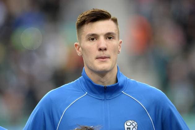 BENJAMIN SESKO, UEFA EURO, EM, Europameisterschaft,Fussball 2024 Qualifying, Slovenia-San Marino 2-0, primo piano, head shot UEFA QUALIFICAZIONI EURO 2024 SLOVENIA-SAN MARINO 2-0