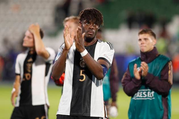 Football, DFB, Yann Aurel Bisseck is about to make his debut for the senior national team, archive pictures
