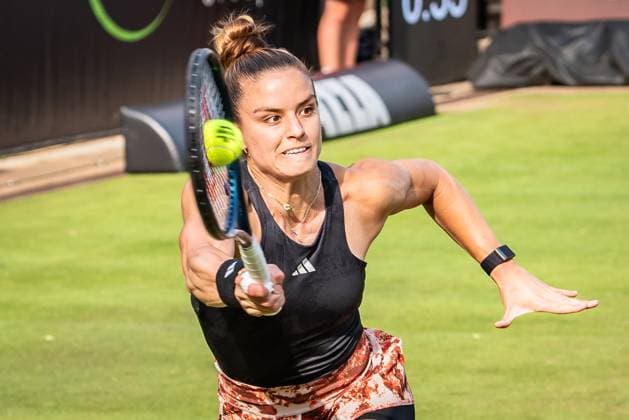 Bett1 Open WTA 500 Berlin, 22 06 2023 Maria Sakkari Greece Bett1 Open WTA 500 Steffi Graf Stadium, Rot Weiss Tennis Club, Berlin, 22 06 2023 Bett1Open Copyright: xBEAUTIFULxSPORTS LucianoxLimax