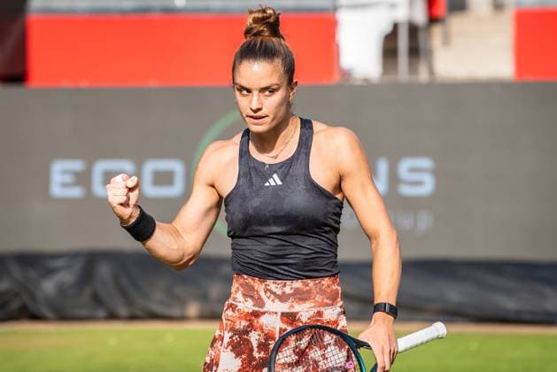 Bett1 Open WTA 500 Berlin, 22 06 2023 Maria Sakkari Greece Bett1 Open WTA 500 Steffi Graf Stadium, Rot Weiss Tennis Club, Berlin, 22 06 2023 Bett1Open Copyright: xBEAUTIFULxSPORTS LucianoxLimax