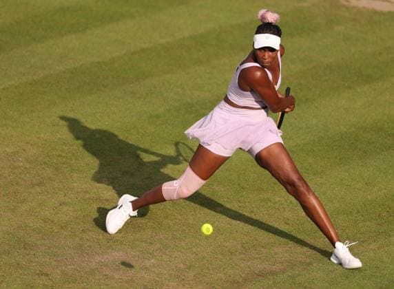 Mandatory Credit: Photo by Ryan Browne Shutterstock (13977104cl) Venus Williams of the USA during her round of 16 match. Rothesay Classic, Day Four, Tennis, Edgbaston Priory Club, Birmingham, UK - 22 Jun 2023 Rothesay Classic, Day Four, Tennis, Edgbaston Priory Club, Birmingham, UK - 22 Jun 2023 Copyright: xRyanxBrowne Shutterstockx 13977104cl