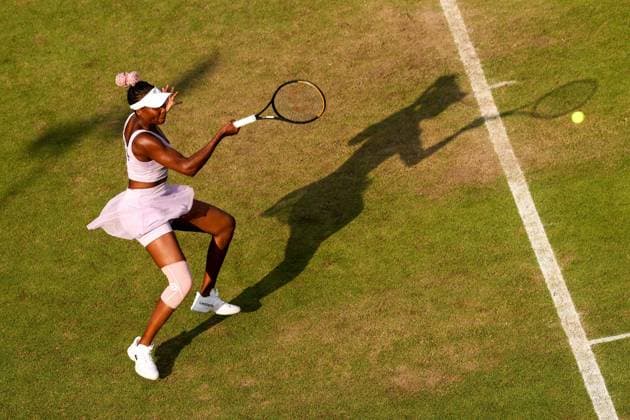 Mandatory Credit: Photo by Ryan Browne Shutterstock (13977104cw) Venus Williams of the USA during her round of 16 match. Rothesay Classic, Day Four, Tennis, Edgbaston Priory Club, Birmingham, UK - 22 Jun 2023 Rothesay Classic, Day Four, Tennis, Edgbaston Priory Club, Birmingham, UK - 22 Jun 2023 Copyright: xRyanxBrowne Shutterstockx 13977104cw