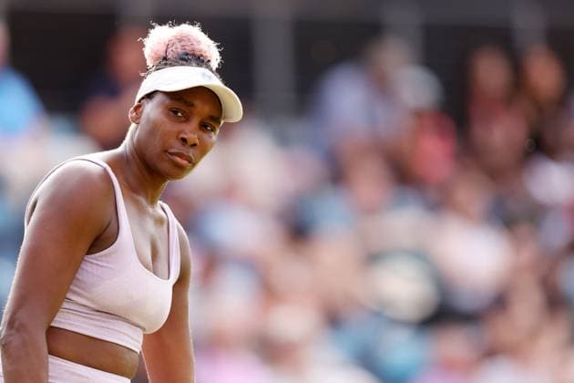 Mandatory Credit: Photo by Ryan Browne Shutterstock (13977104cx) Venus Williams of the USA during her round of 16 match. Rothesay Classic, Day Four, Tennis, Edgbaston Priory Club, Birmingham, UK - 22 Jun 2023 Rothesay Classic, Day Four, Tennis, Edgbaston Priory Club, Birmingham, UK - 22 Jun 2023 Copyright: xRyanxBrowne Shutterstockx 13977104cx