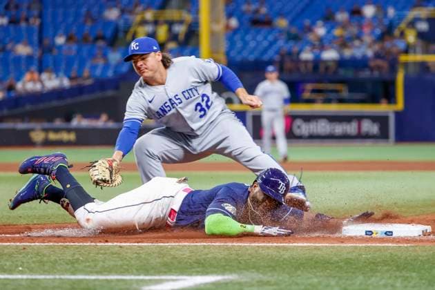 Baseball, MLB, Tampa Bay Rays - Kansas City Royals