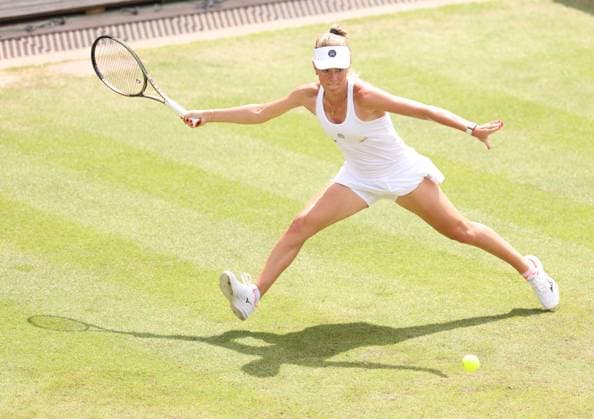 Mandatory Credit: Photo by Ryan Browne Shutterstock (13977105cf) Magdalena Frech of Poland during her quarter-final match. Rothesay Classic, Day Five, Tennis, Edgbaston Priory Club, Birmingham, UK - 23 Jun 2023 Rothesay Classic, Day Five, Tennis, Edgbaston Priory Club, Birmingham, UK - 23 Jun 2023 Copyright: xRyanxBrowne Shutterstockx 13977105cf