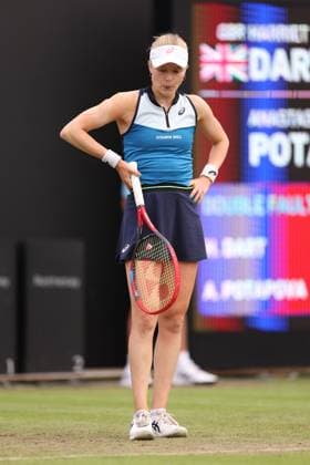Mandatory Credit: Photo by Ryan Browne Shutterstock (13977105fl) Harriet Dart of Great Britain. Rothesay Classic, Day Five, Tennis, Edgbaston Priory Club, Birmingham, UK - 23 Jun 2023 Rothesay Classic, Day Five, Tennis, Edgbaston Priory Club, Birmingham, UK - 23 Jun 2023 Copyright: xRyanxBrowne Shutterstockx 13977105fl