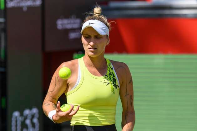 Marketa Vondrousova tennis player, GER, Berlin, QF, Tennis bett1open, WTA 500, season 2022 2023, 24 06 23, 2023, Steffi Graf Stadium, GER, Berlin, QF, Tennis bett1open, WTA 500, season 2022 2023, 24 06 23, 2023, Steffi Graf Stadium, Photo Eibner Pressefoto Uwe Koch Berlin Copyright: xEibner-Pressefoto UwexKochx EP_UKH