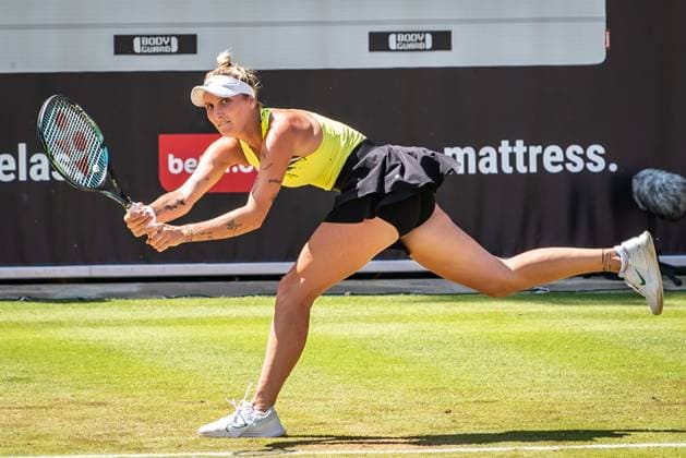 Bett1 Open WTA 500 Berlin, 24 06 2023 Marketa Vondrousova Czech Republic Quarterfinals Bett1 Open WTA 500 Steffi Graf Stadium, Rot Weiss Tennis Club, Berlin, 24 06 2023 Bett1Open Copyright: xBEAUTIFULxSPORTS LucianoxLimax