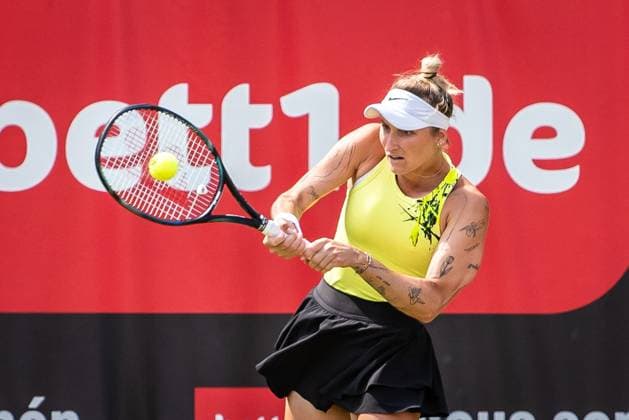 Bett1 Open WTA 500 Berlin, 24 06 2023 Marketa Vondrousova Czech Republic Quarterfinals Bett1 Open WTA 500 Steffi Graf Stadium, Rot Weiss Tennis Club, Berlin, 24 06 2023 Bett1Open Copyright: xBEAUTIFULxSPORTS LucianoxLimax