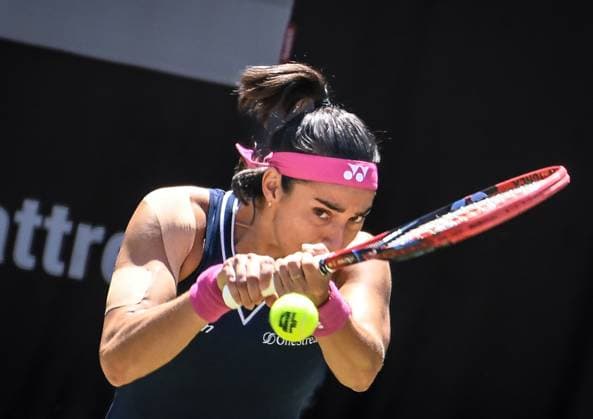 24 06 2023, xlakx, sports tennis, WTA Tour 2023 in Berlin emspor, v l Caroline Garcia France Berlin