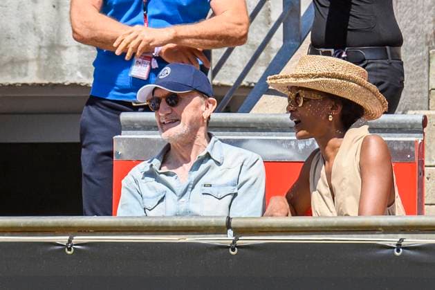 Marius Mueller Westernhagen with wife playing tennis in Berlin, GER, Berlin, QF, Tennis bett1open, WTA 500, season 2022 2023, 24 06 23, 2023, Steffi Graf Stadium, GER, Berlin, QF, Tennis bett1open, WTA 500, season 2022 2023, 24 06 23, 2023, Steffi Graf Stadium, Photo Eibner Pressefoto Uwe Koch Berlin Copyright: xEibner-Pressefoto UwexKochx EP_UKH