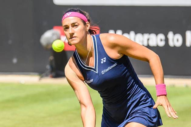Caroline Garcia tennis player, GER, Berlin, QF, tennis bett1open, WTA 500, season 2022 2023, 24 06 23, 2023, Steffi Graf Stadium, GER, Berlin, QF, tennis bett1open, WTA 500, season 2022 2023, 24 06 23, 2023, Steffi Graf Stadium, photo Eibner Pressefoto Uwe Koch Berlin Copyright: xEibner-Pressefoto UwexKochx EP_UKH