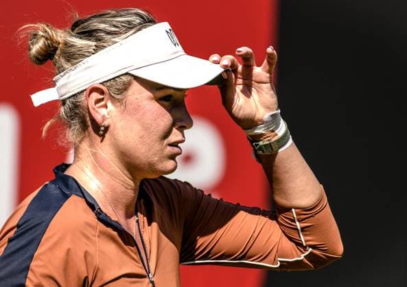24 06 2023, xlakx, sports tennis, WTA Tour 2023 in Berlin emspor, v l Donna Vekic Croatia Berlin