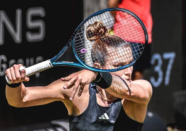 24 06 2023, xlakx, sports tennis, WTA Tour 2023 in Berlin emspor, v l Maria Sakkari Greece Berlin