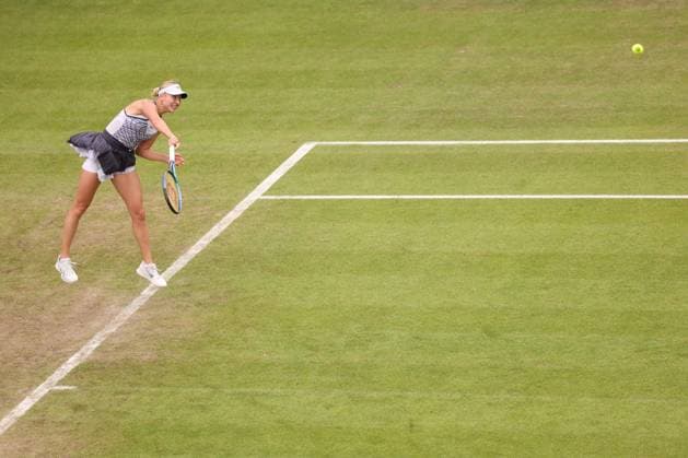Mandatory Credit: Photo by Ryan Browne Shutterstock (13977107dx) Anastasia Potapova of Russia during her Semi-Final match. Rothesay Classic, Day Six, Tennis, Edgbaston Priory Club, Birmingham, UK - 24 Jun 2023 Rothesay Classic, Day Six, Tennis, Edgbaston Priory Club, Birmingham, UK - 24 Jun 2023 Copyright: xRyanxBrowne Shutterstockx 13977107dx