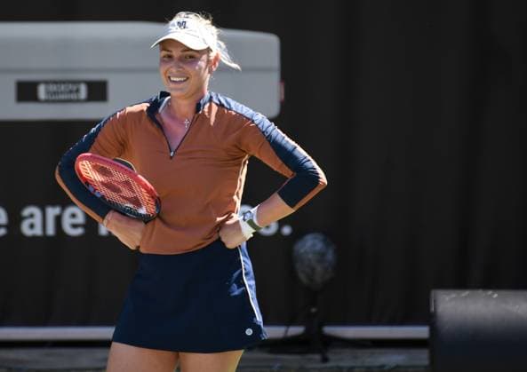 24 06 2023, xlakx, sports tennis, WTA Tour 2023 in Berlin emspor, v l Donna Vekic Croatia Berlin