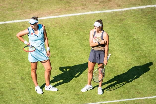 Bett1 Open WTA 500 Berlin, 24 06 2023 Nicole Melichar Martinez USA Ellen Perez Australia Semifinals Bett1 Open WTA 500 Steffi Graf Stadium, Rot Weiss Tennis Club, Berlin, 24 06 2023 Bett1Open Copyright: xBEAUTIFULxSPORTS LucianoxLimax