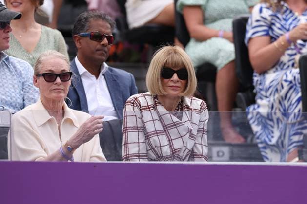 Tennis, ATP Tournament in London, Queens Club, Anna Wintour as guest