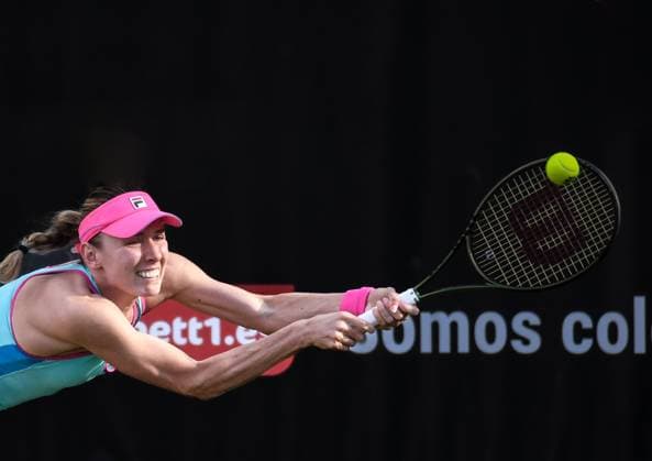 24 06 2023, xlakx, sports tennis, WTA Tour 2023 in Berlin emspor, v l Ekaterina Yevgenyevna Alexandrova Berlin