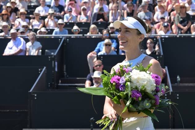 Tennis, WTA Tournament in Bad Homburg, Andrea Petkovic gets a send-off
