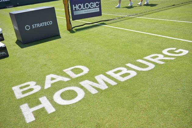 25 06 2023, xbrx, tennis bad homburg open wta 250, emspor, v l stadium view, indoor, lawn bad homburg