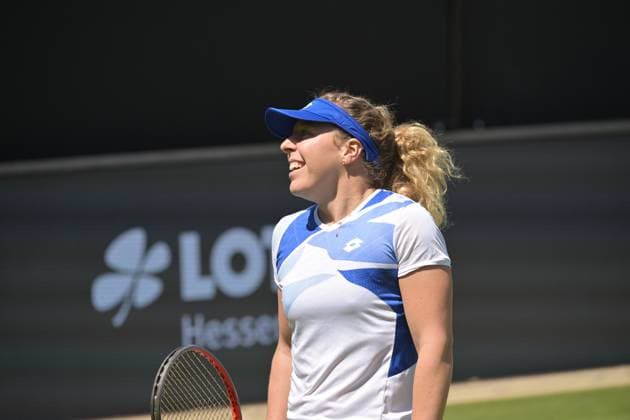 25 06 2023, xbrx, tennis Bad Homburg Open WTA 250, emspor, v l farewell match Petkovic, Andrea GER , Friedsam, Anna Lena GER , smiles, smile, smile Bad Homburg