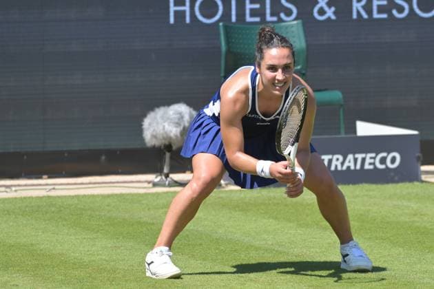 25 06 2023, xbrx, tennis Bad Homburg Open WTA 250, emspor, v l Trevisan, Martina ITA ,focused, focused Bad Homburg