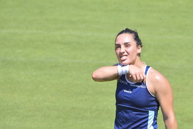 25 06 2023, xbrx, Tennis Bad Homburg Open WTA 250, emspor, v l Trevisan, Martina ITA , Bad Homburg