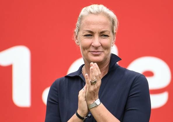 25 06 2023, xlakx, sports tennis, WTA Tour 2023 in Berlin emspor, v l tournament boss Barbara Rittner Berlin