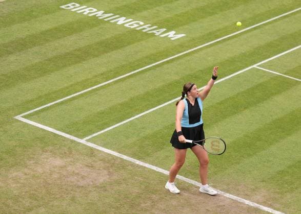 Tennis, WTA Tournament Birmingham, Final, Barbora Krejcikova - Jelena Ostapenko