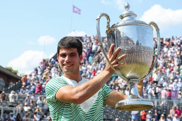 Tennis, ATP Tournament in London, Queens Club, Winner Carlos Alcaraz