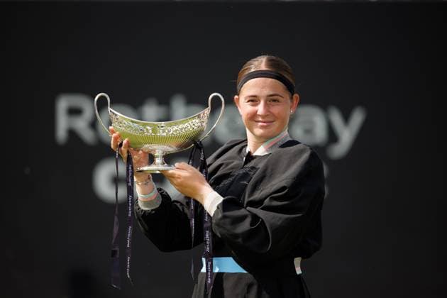 Tennis, WTA Tournament in Birmingham, Winner Jelena Ostapenko