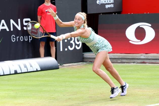 DEU, bett1open, 25 06 2023, Rot Weiss Tennisanlage, Berlin, DEU, bett1open, in picture Petra Kvitova vs Donna Vekic Foto Juergen Engler nordphoto GmbH nordphotoxGmbHx xEngler nph00076