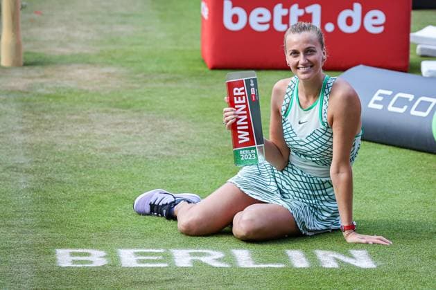 Winner of bett1open 2023 Petra KVITOVA CZE, final singles, bett1open presented by ecotrans Group, Berlin, LTTC Rot Weiß Berlin, 25 06 2023, Copyright: xClaudioxGärtnerx