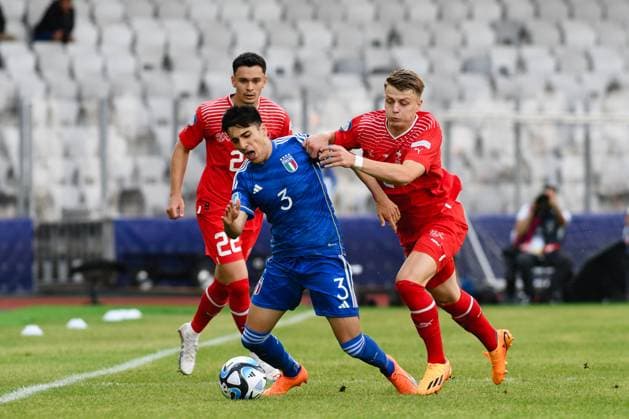 Football, U21 European Championship, Switzerland - Italy