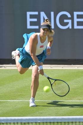 25 06 2023, xbrx, tennis Bad Homburg Open WTA 250, emspor, v l professional warm up, Lisicki, Sabine GER Bad Homburg